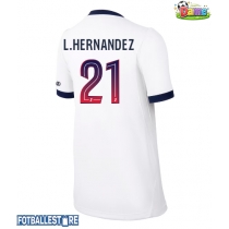 Paris Saint-Germain Lucas Hernandez #21 Bortedrakt Dame 2026-27 Kortermet